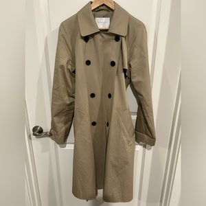 Everlane women’s trench coat. Never worn, excellent condition.